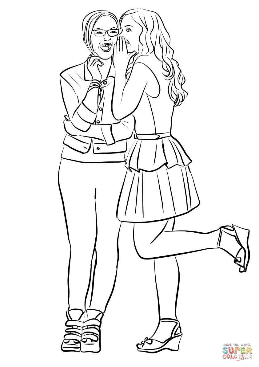 Hurry Liv And Maddie Coloring Pages Page Free 842x1191 Hurry Liv And Maddie Coloring Pages Page Free