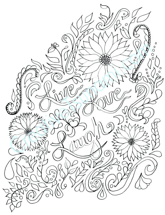 Live Laugh Love Coloring Pages 91 With Live Laugh Love Coloring 570x744 Live Laugh Love Coloring Pages 91 With Live Laugh Love Coloring