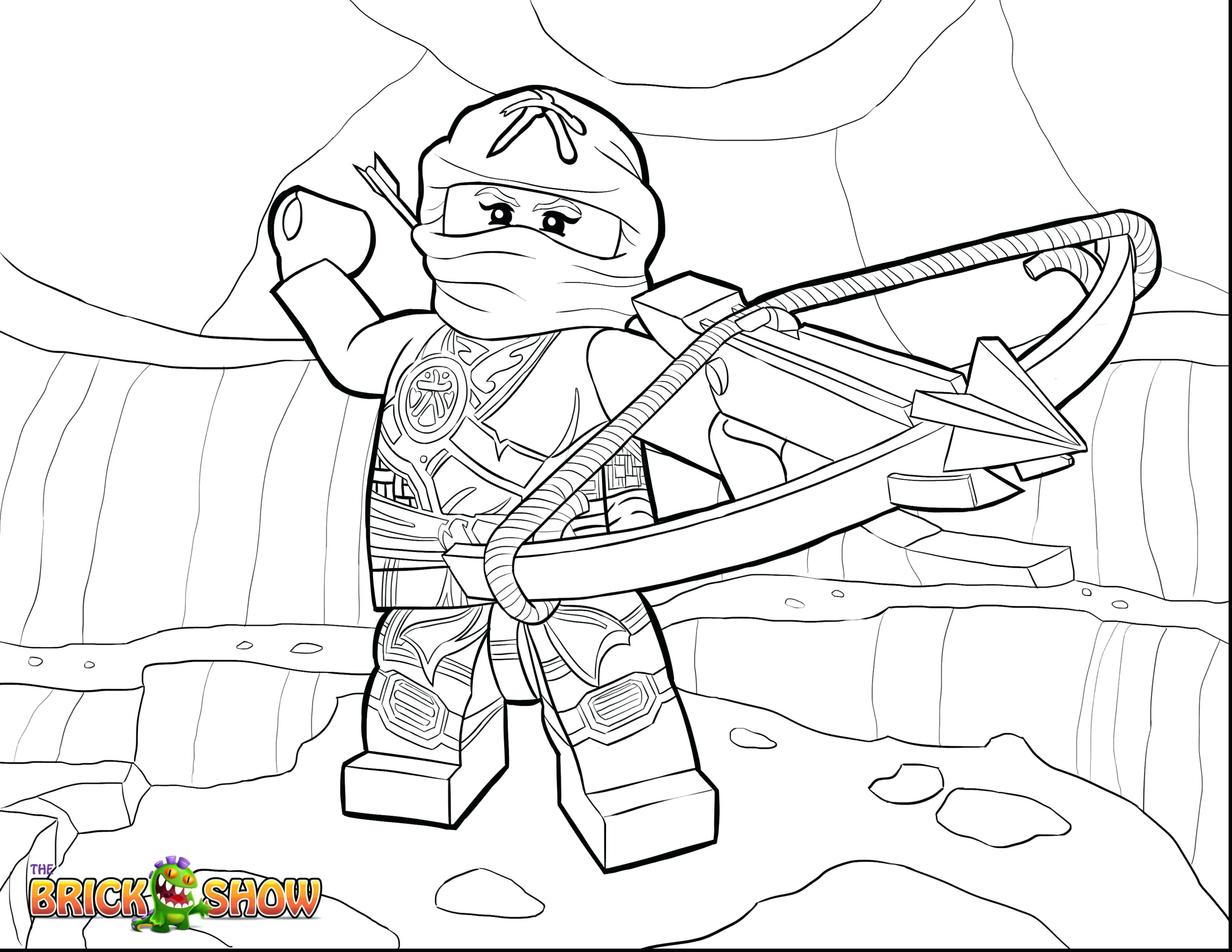 3630x2805 Lego Ninjago Lloyd Coloring Pages Collection Of Incredible