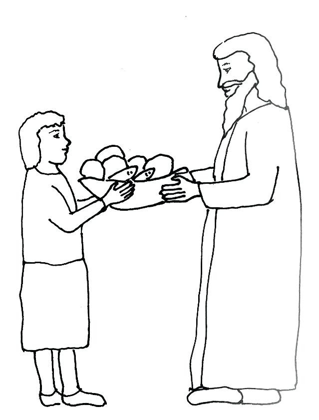 639x841 Jesus Feeds 5000 Coloring Page Lovely Loaves And Fishes Coloring