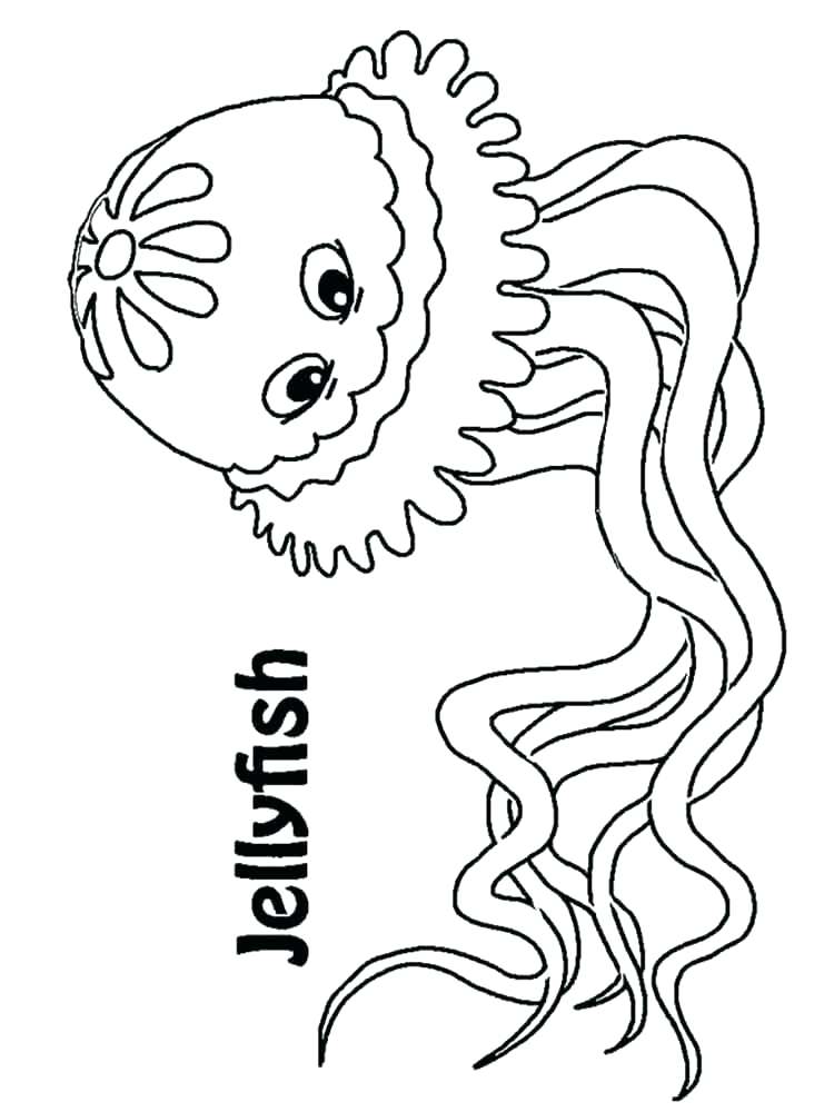 750x1000 Lobster Coloring Page Coloring Pages Jellyfish Jellyfish Coloring