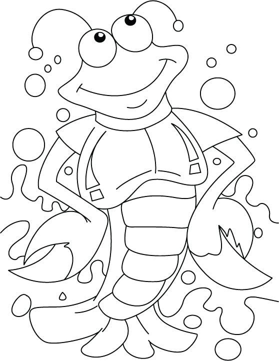 558x722 Lobster Coloring Page Here Are Lobster Coloring Page Images Fish
