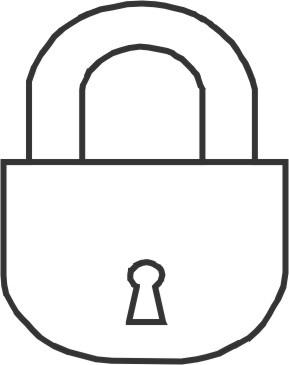 289x365 Lock And Key Coloring Pages, Door Lock Colouring Pages