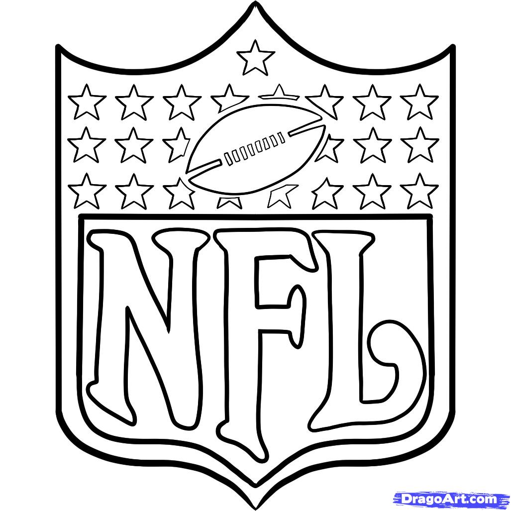 Nfl Team Logos Coloring Pages 1027x1027 Nfl Team Logos Coloring Pages