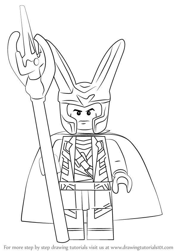 598x844 Afbeeldingsresultaat Voor Lego Loki Coloring Pages Paper Dolls