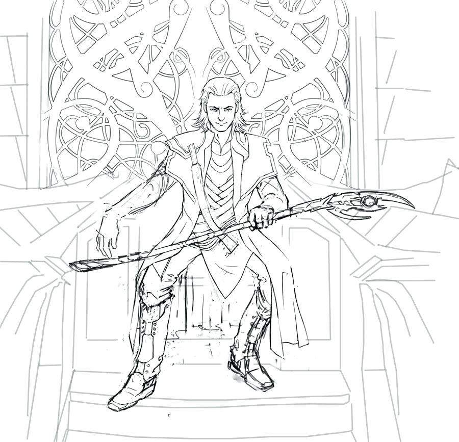 900x867 Loki Coloring Pages Coloring Page 3 Thor And Loki Colouring Pages