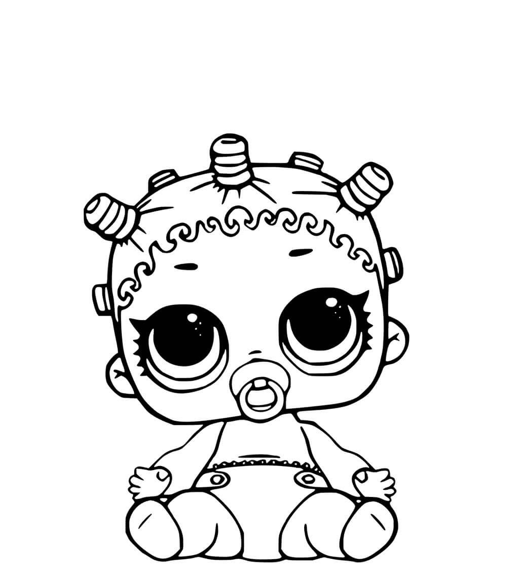 1024x1141 Lol Surprise Dolls Coloring Pages Lil Cosmic Queen Anime Art
