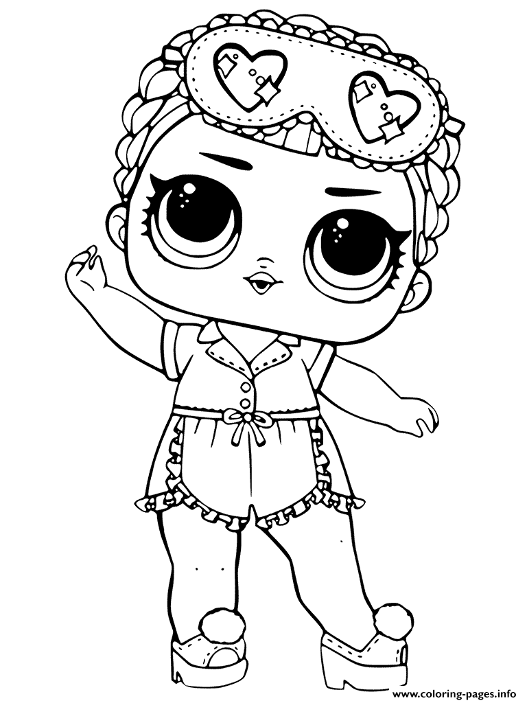 768x1024 Lol Dolls Coloring Pages Printable