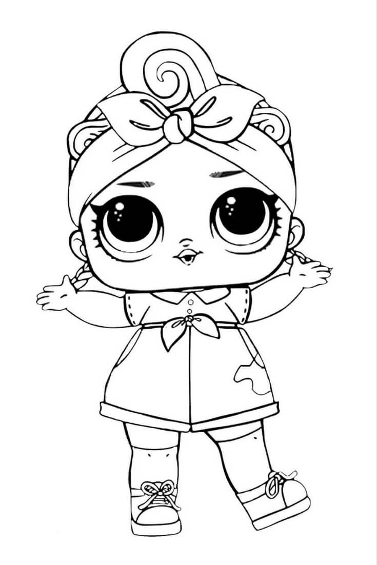 Awesome Lol Surprise Doll Coloring Pages Design Free Coloring Book 735x1102 Awesome Lol Surprise Doll Coloring Pages Design Free Coloring Book