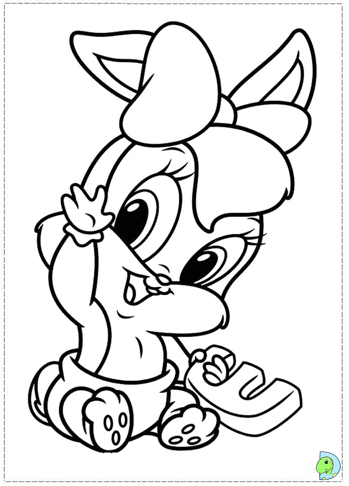 Lola Bunny Coloring Pages 691x960 Lola Bunny Coloring Pages