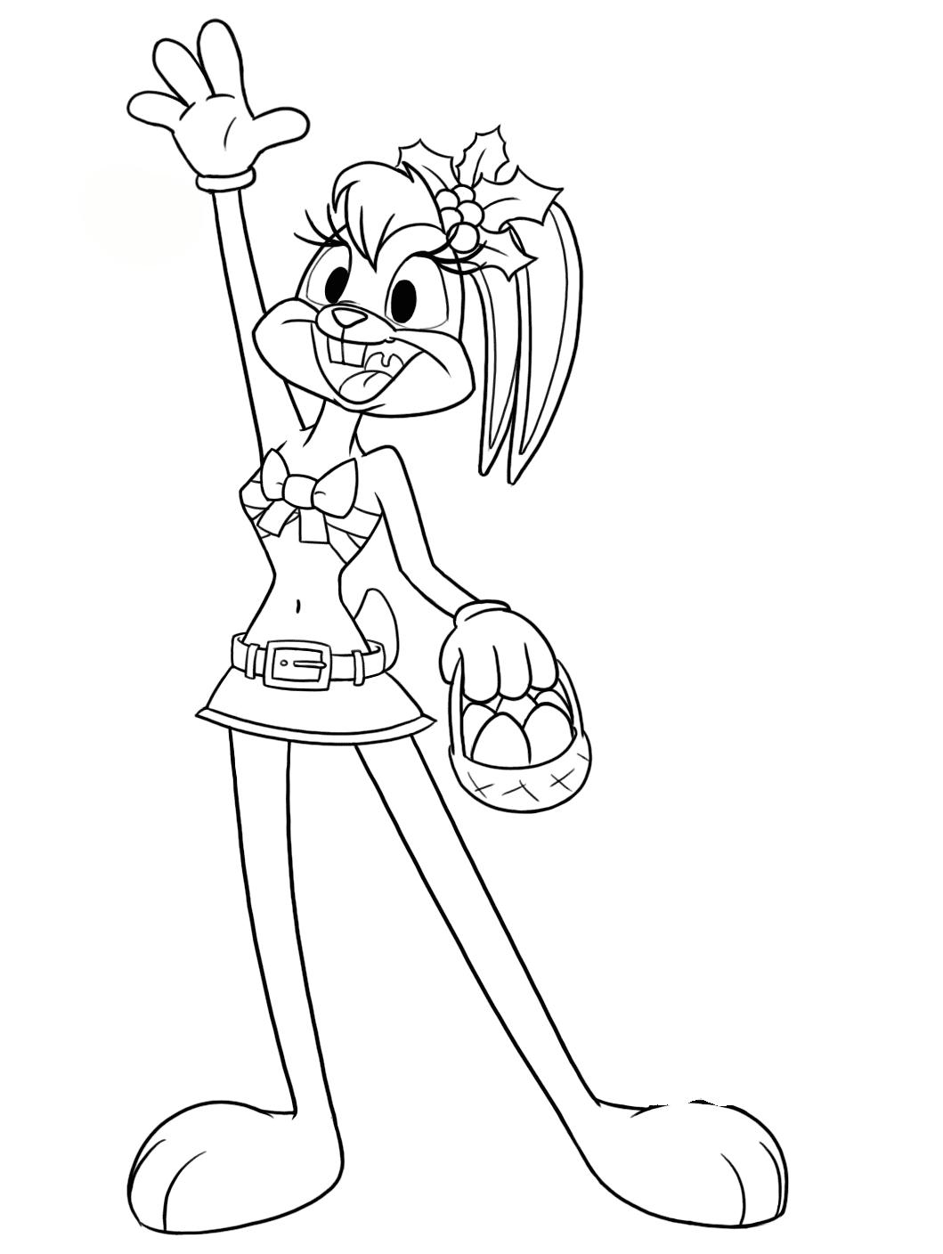 Lola Bunny Coloring Pages To Download And Print For Free 1059x1408 Lola Bunny Coloring Pages To Download And Print For Free