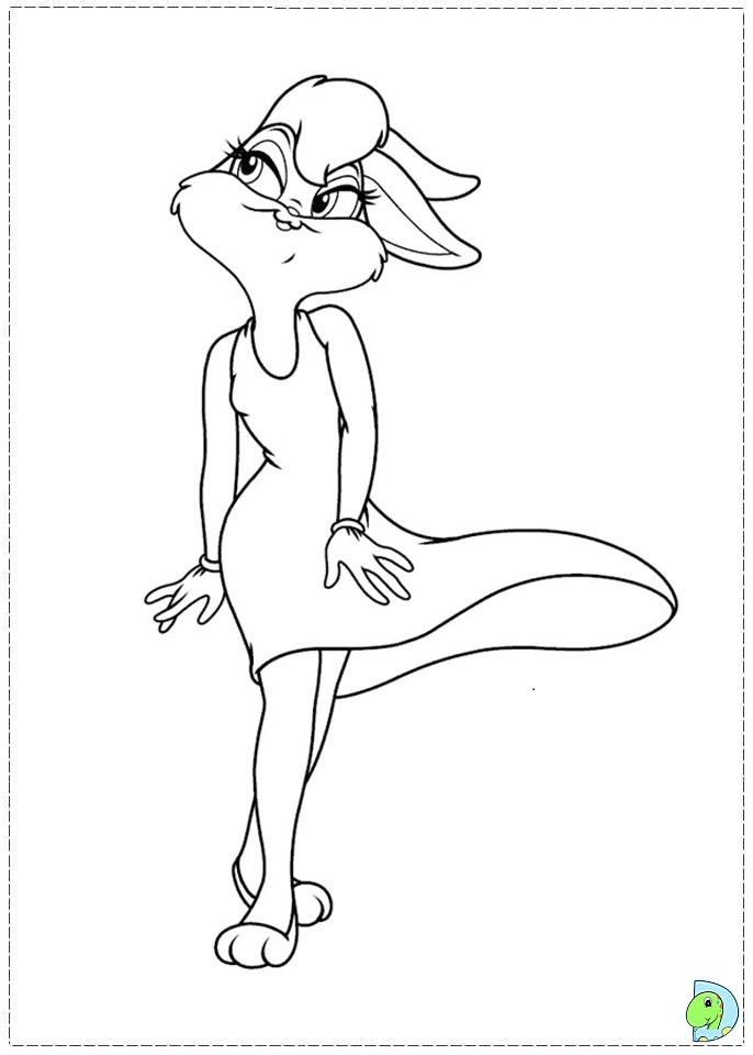 Baby Lola Bunny Coloring Pages 686x960 Baby Lola Bunny Coloring Pages