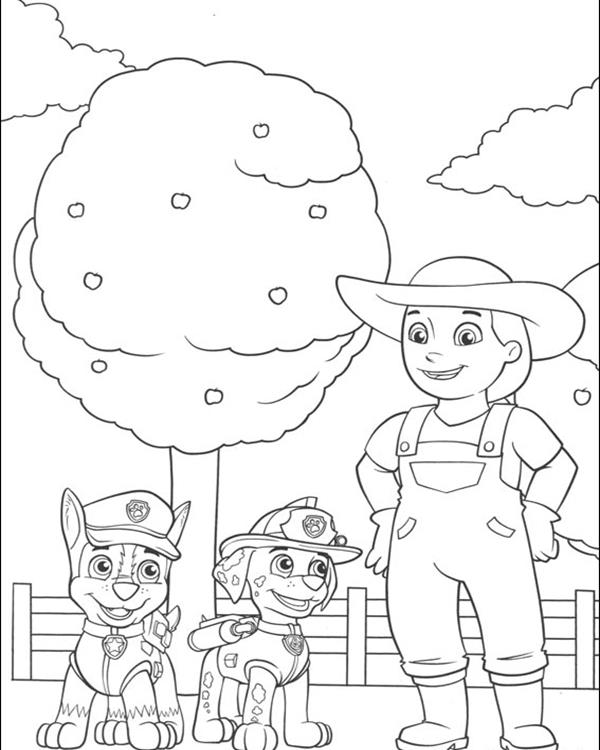 600x750 Paw Patrol Coloring Pages Keep Your Kids Engaged For Long