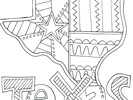 Texas Coloring Pages Coloring Pages Symbol Flag Coloring Page Map 440x330 Texas Coloring Pages Coloring Pages Symbol Flag Coloring Page Map