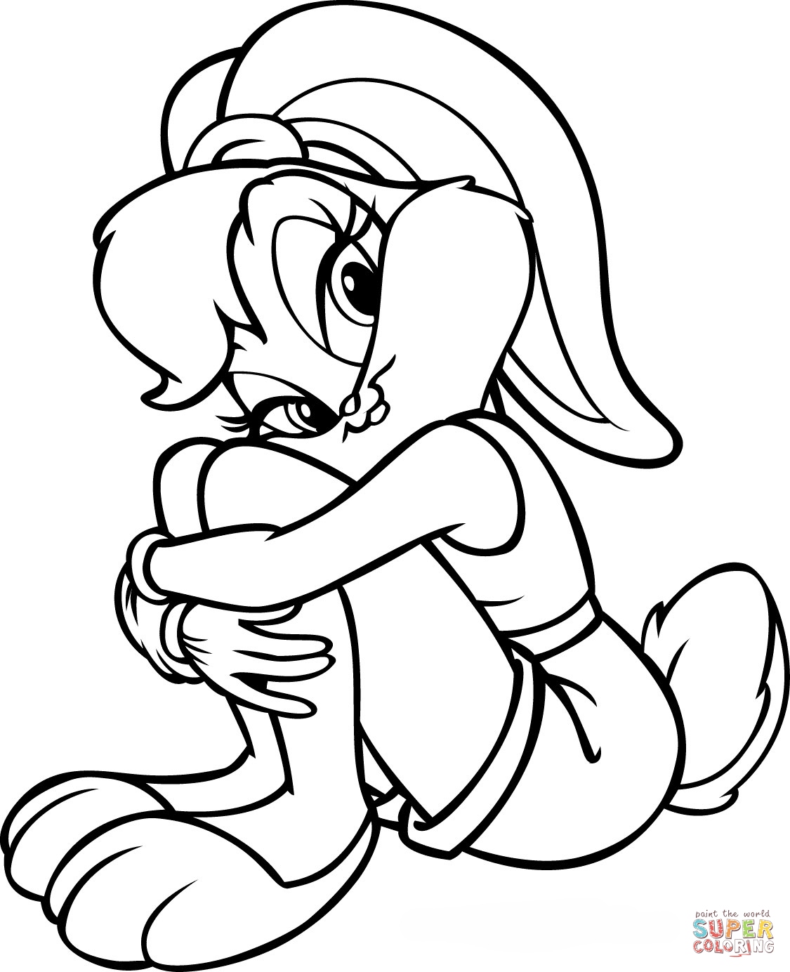 1125x1384 Looney Tunes Coloring Pages Inspirational Looney Tunes Lola