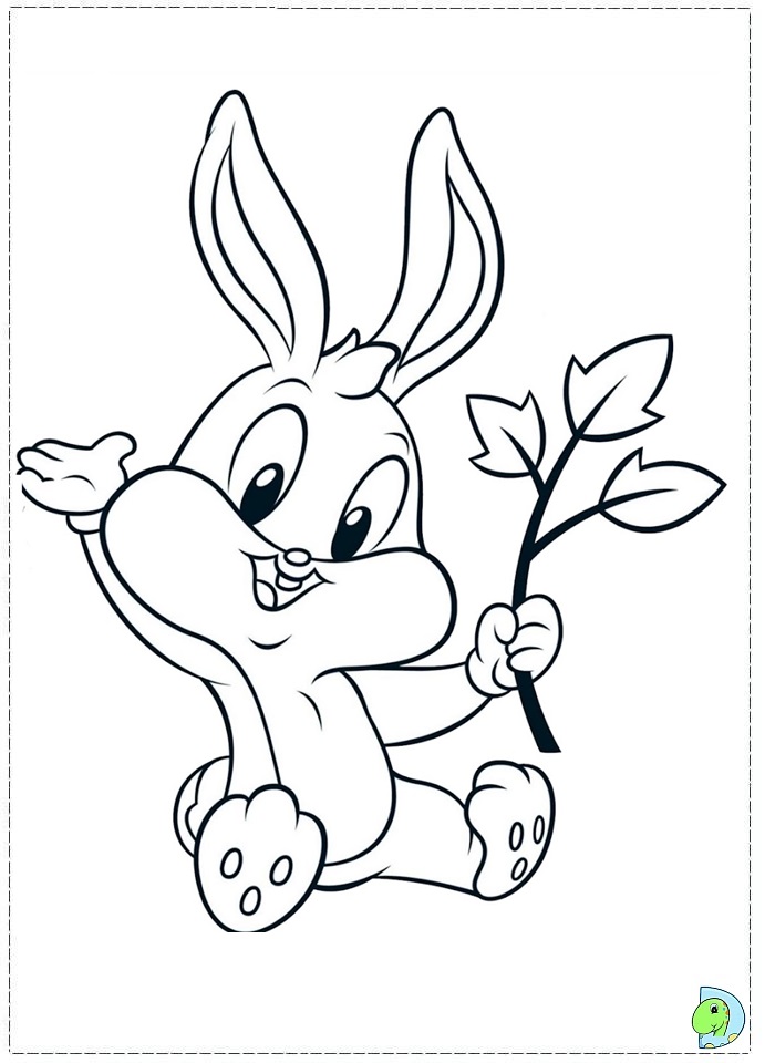 691x960 Baby Looney Tunes Coloring Pages