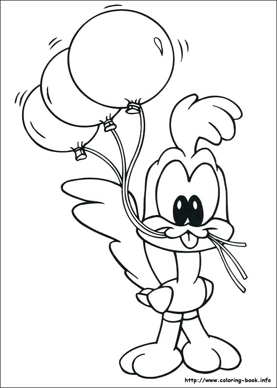 567x794 Looney Tune Coloring Pages Tunes Pictures To Color Baby Coloring