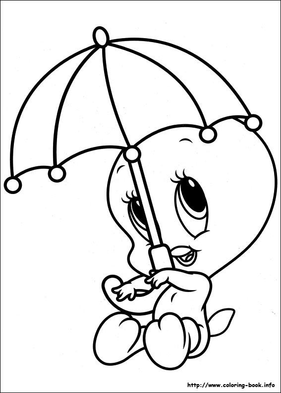 567x794 Baby Looney Tunes Coloring Pages On Coloring