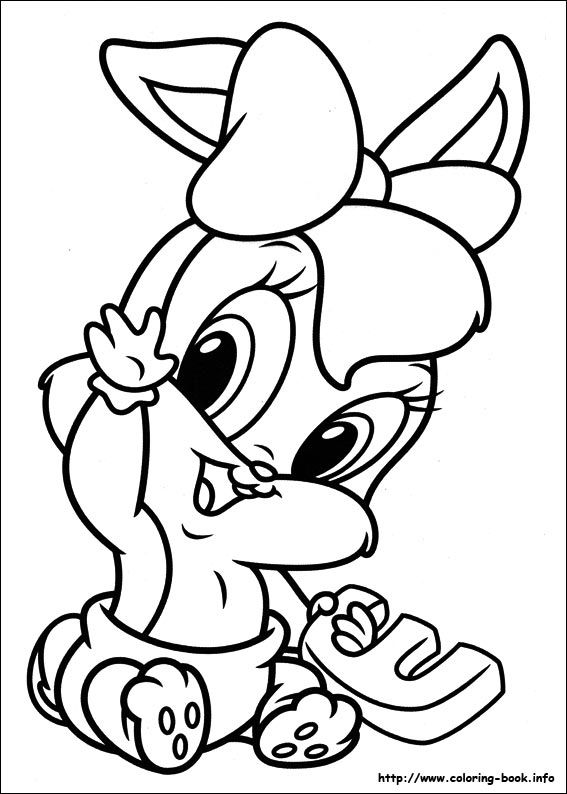 Baby Looney Tunes Coloring Picture Coloring Pages 567x794 Baby Looney Tunes Coloring Picture Coloring Pages