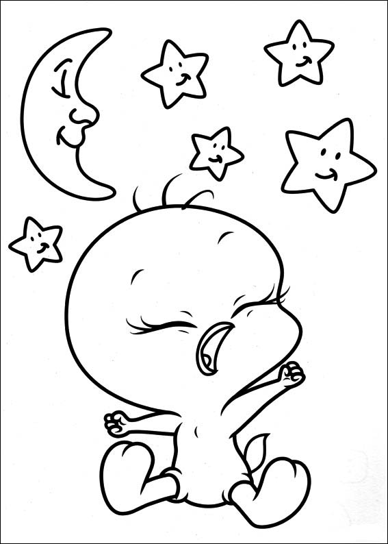 Looney Tunes Coloring Pages For Baby Plan 13 567x794 Looney Tunes Coloring Pages For Baby Plan 13