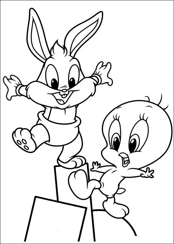 Baby Looney Tunes Coloring Pages 567x794 Baby Looney Tunes Coloring Pages