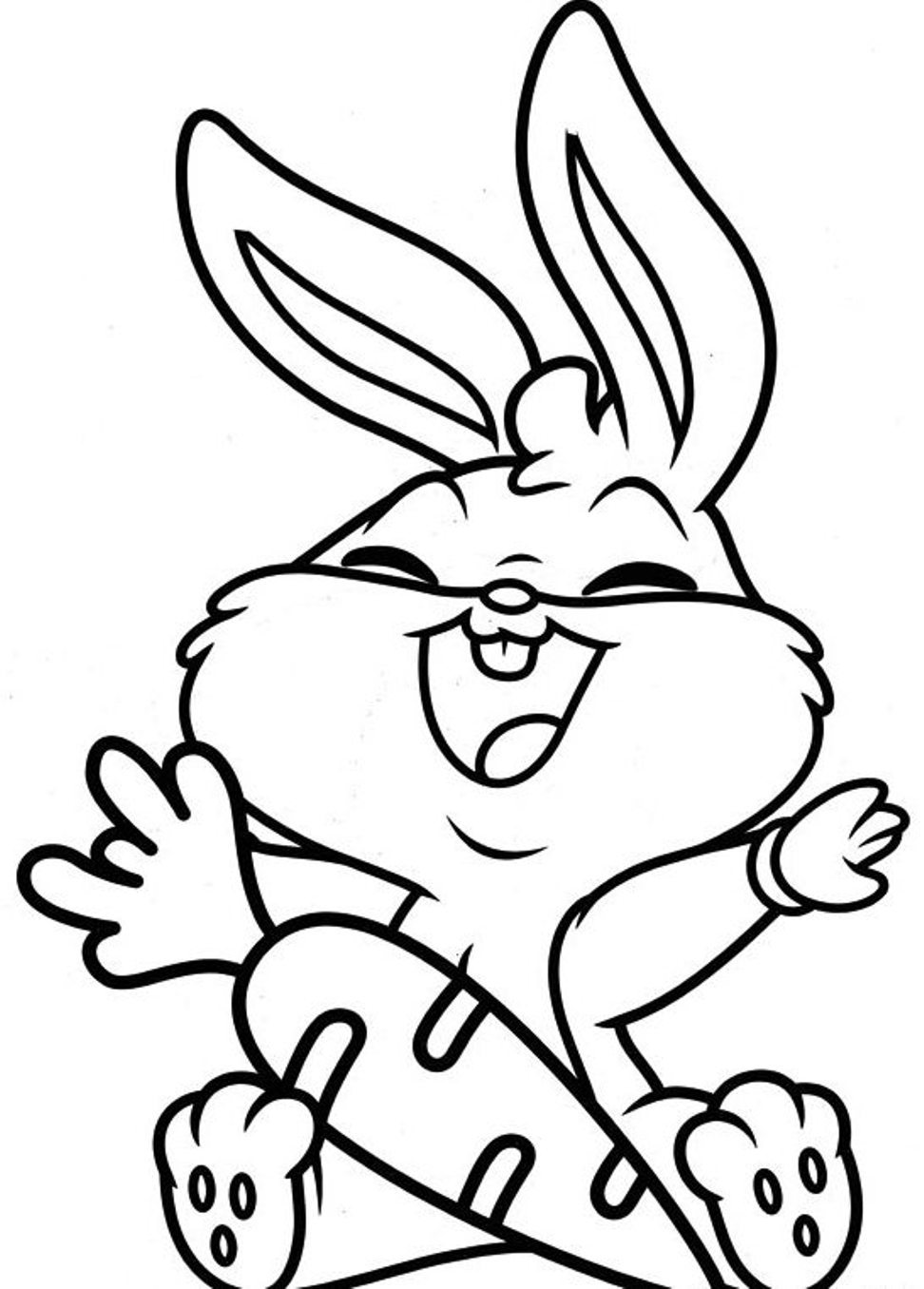 Baby Looney Tunes Coloring Pages Bugs Bunny Laughing Cartoon New 972x1356 Baby Looney Tunes Coloring Pages Bugs Bunny Laughing Cartoon New
