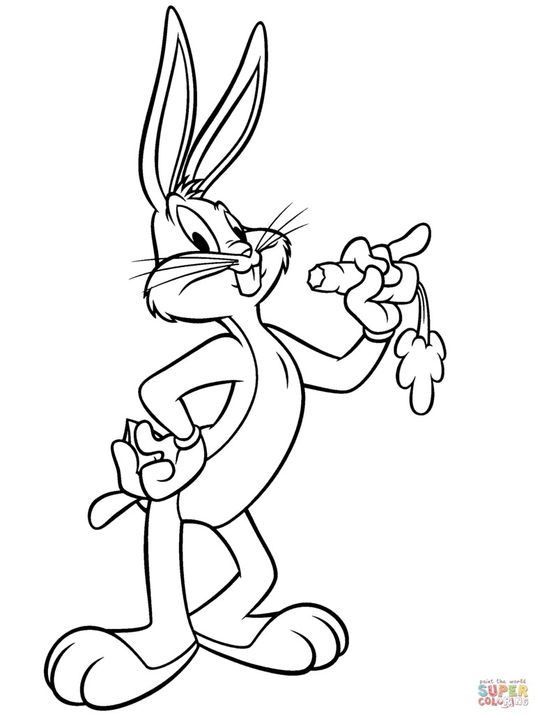 Baby Bugs Bunny And Lola Coloring Pages 768x1024 Baby Bugs Bunny And Lola Coloring Pages