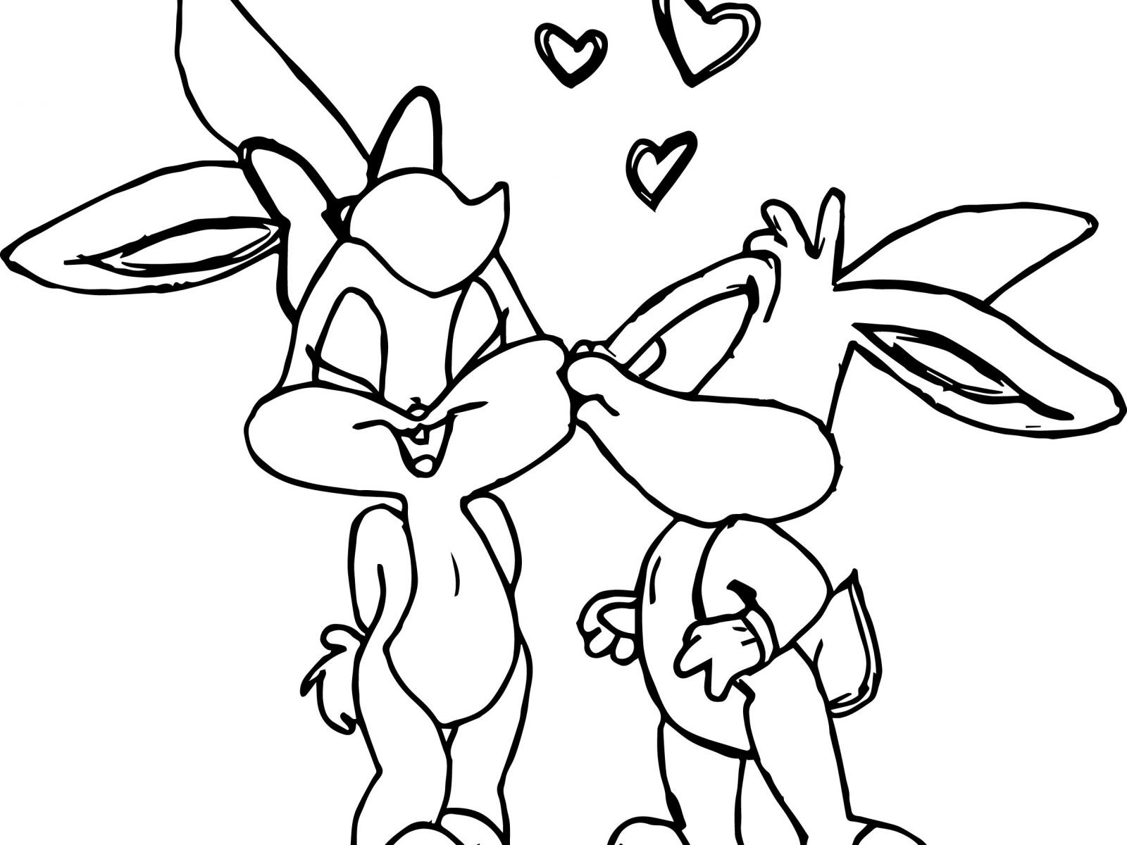 Baby Bugs Bunny And Lola Coloring Pages Collection Coloring 1600x1200 Baby Bugs Bunny And Lola Coloring Pages Collection Coloring