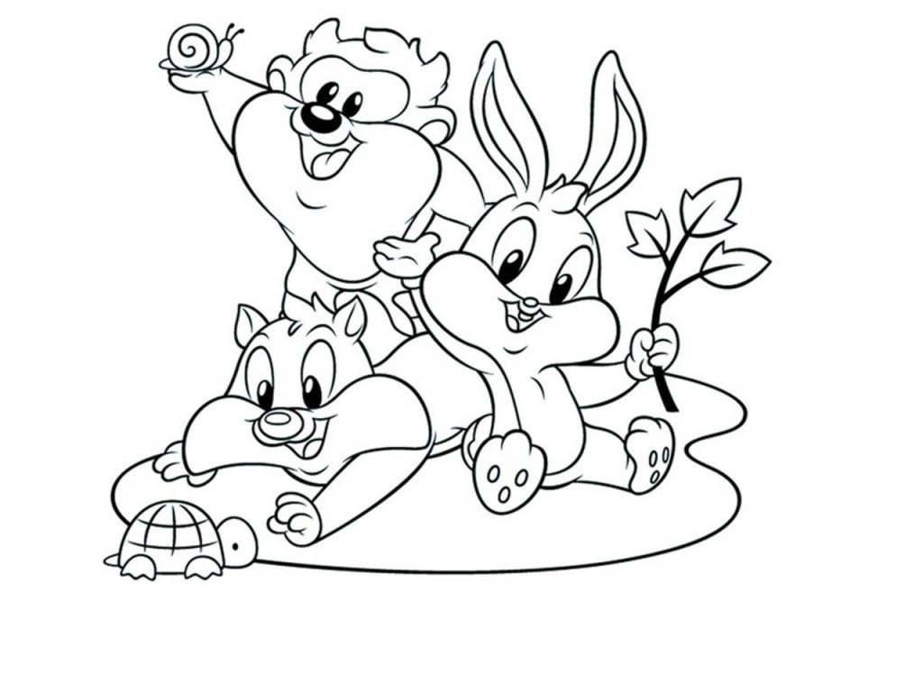 1024x768 Fresh Baby Looney Tunes Coloring Pages Printable Printable