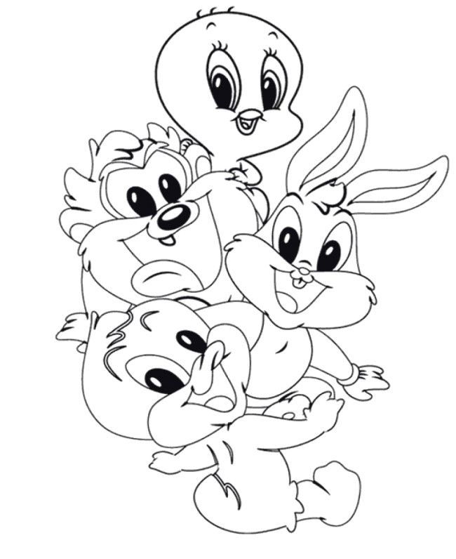 Baby Looney Tunes Coloring Pages Free Coloring Pages (For Later 650x796 Baby Looney Tunes Coloring Pages Free Coloring Pages (For Later