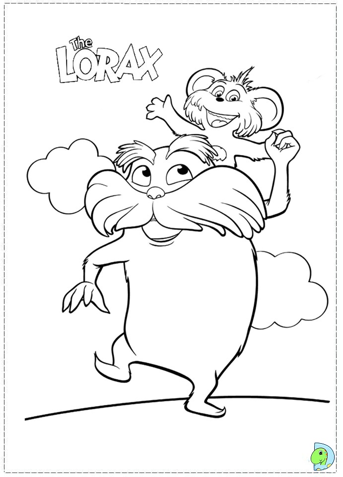 Lorax Coloring Pages 691x960 Lorax Coloring Pages