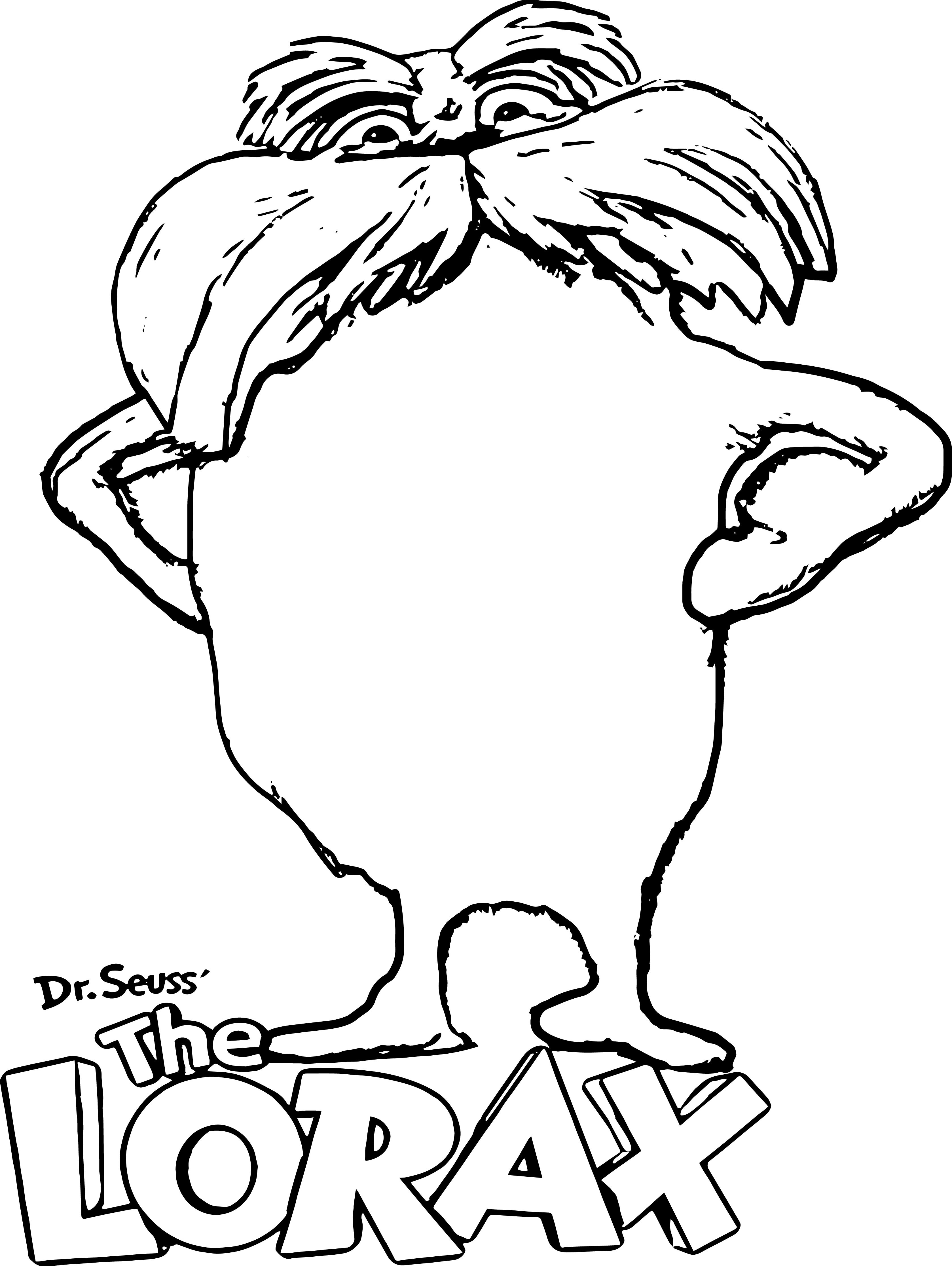 Skill Lorax Coloring Pages 14 20325 3358x4465 Skill Lorax Coloring Pages 14 20325