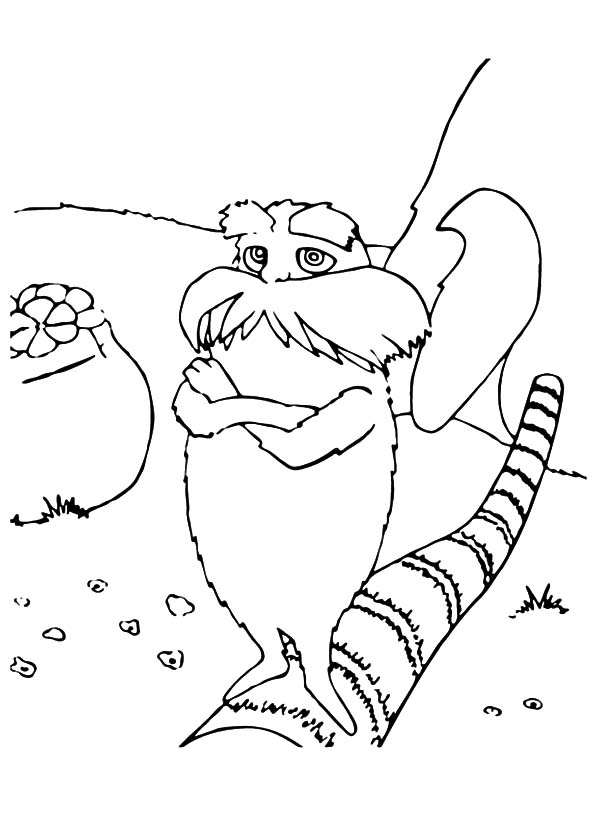 Free Lorax Coloring Pages For Kids 600x834 Free Lorax Coloring Pages For Kids
