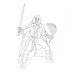 Lord Of The Rings Coloring Pages at GetColorings.com | Free printable ...