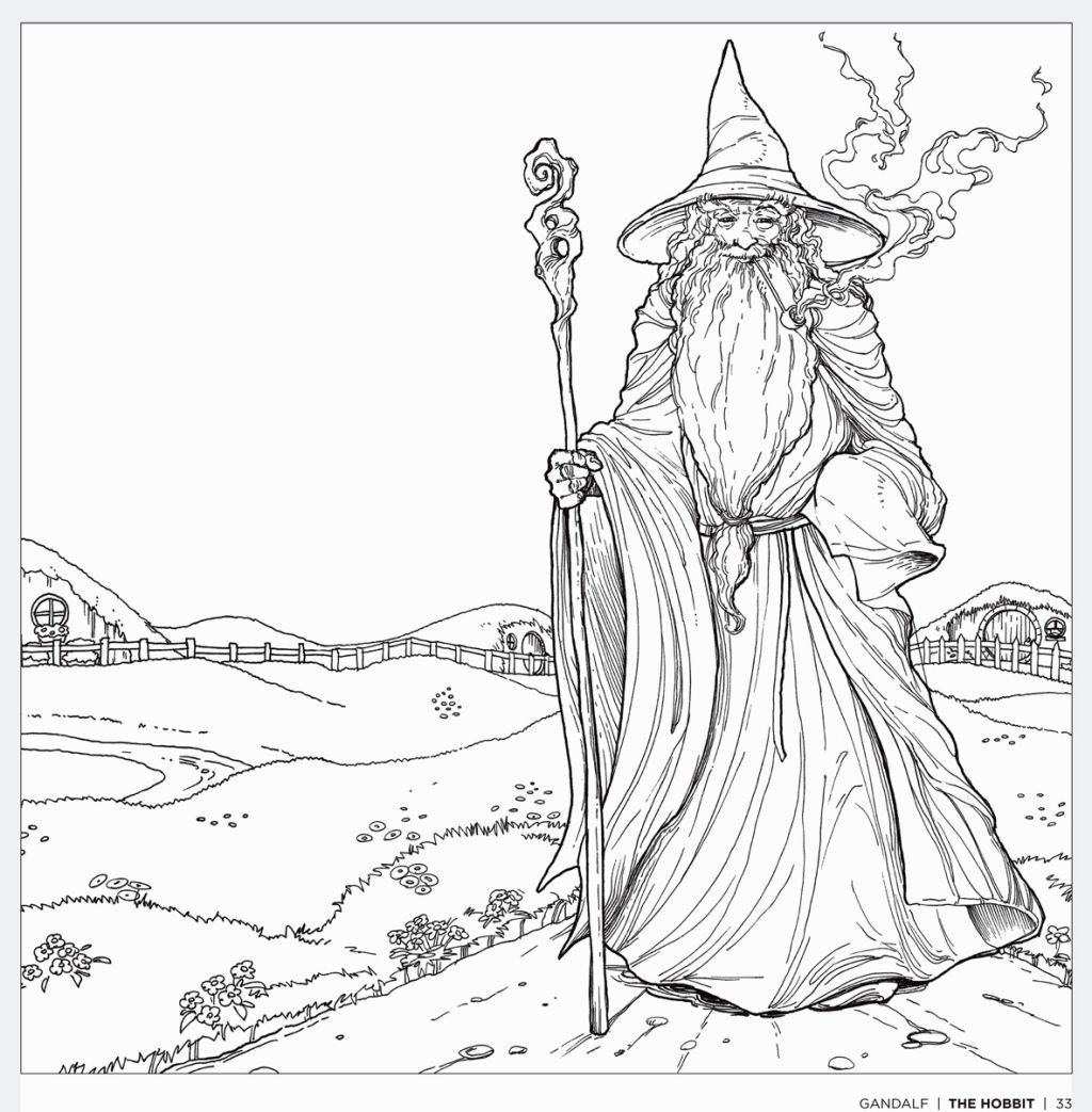 Lord Of The Rings Coloring Book Coloring Pages Lotr 1024x1043 Lord Of The Rings Coloring Book Coloring Pages Lotr