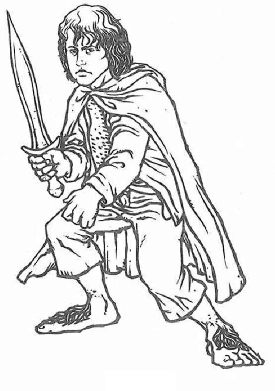 900x1276 Free Printable Lord Of The Rings Coloring Pages For Kids