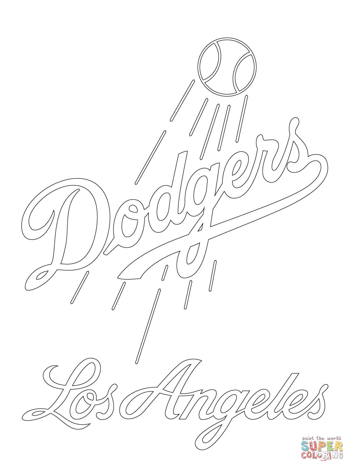 Los Angeles Dodgers Logo Super Coloring Party Ideas 1200x1600 Los Angeles Dodgers Logo Super Coloring Party Ideas