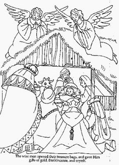 236x327 Christmas Coloring Page We Three Kings. Fun For The Kids To Color