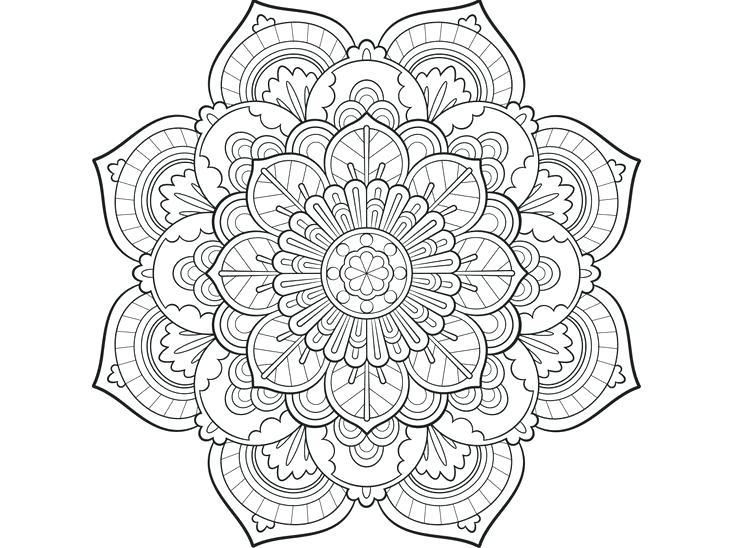 Flower Mandala Coloring Pages Image Result For Mandala A Coloring 736x548 Flower Mandala Coloring Pages Image Result For Mandala A Coloring
