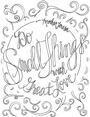 309x400 Adult Coloring Pages With Quotes About Love Free