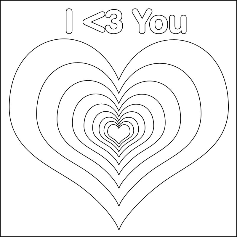 800x800 7 Images Of Love Heart Coloring Pages Printable Heart Coloring