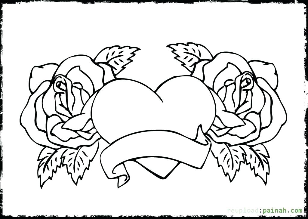 1024x728 Printable Love Coloring Pages Valentine Dog With Heart Coloring