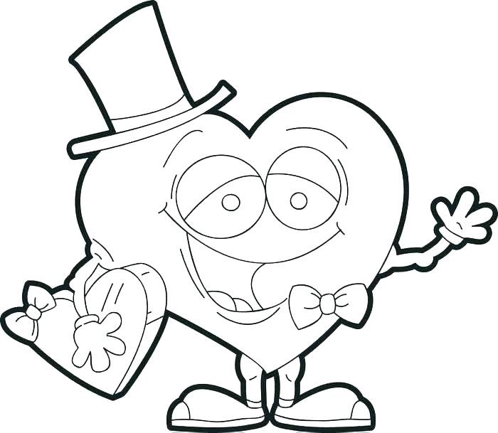 Valentine Heart Coloring Pages Heart Coloring Pages To Print Out 700x609 Valentine Heart Coloring Pages Heart Coloring Pages To Print Out