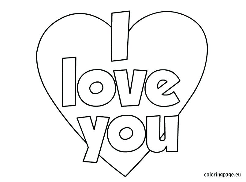 Love Coloring Page 804x595 Love Coloring Page