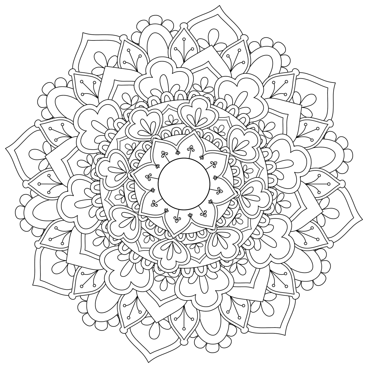 Like Colouring In Then You'Ll Love Mandala Mondays! Each Week 1200x1200 Like Colouring In Then You'Ll Love Mandala Mondays! Each Week
