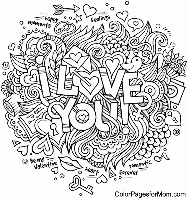 Love Mandala Coloring Pages Vitlt I Love You Coloring Pages 640x669 Love Mandala Coloring Pages Vitlt I Love You Coloring Pages
