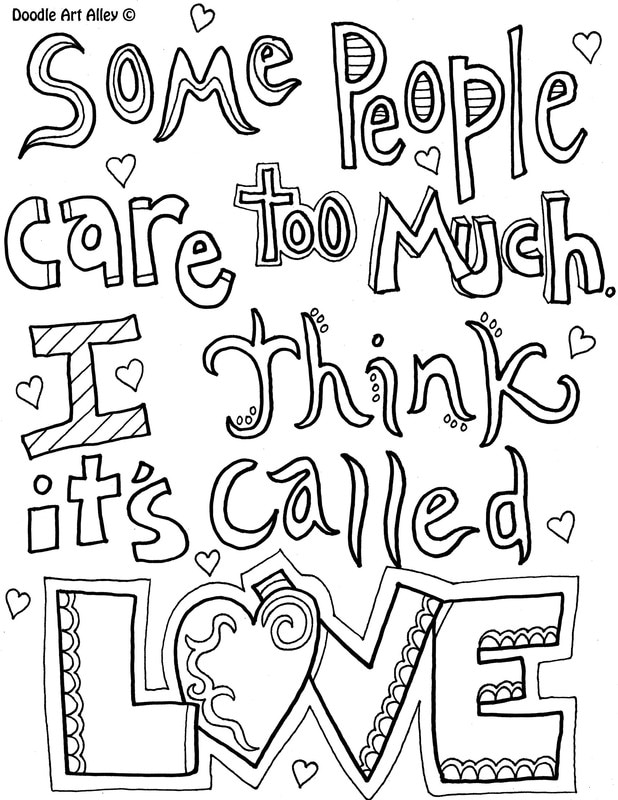 Love Quotes Coloring Pages at GetColorings.com | Free printable ...
