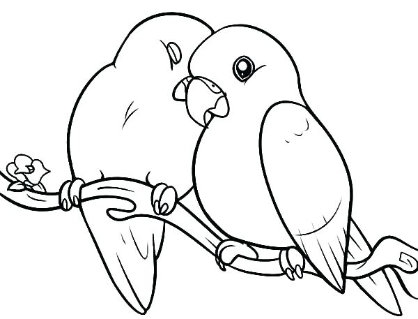 Coloring Pages Birds Coloring Pages Of Birds Love Bird Coloring 600x457 Coloring Pages Birds Coloring Pages Of Birds Love Bird Coloring