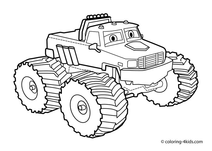 736x525 Colouring Pictures Of Cars And Trucks Truck Lowrider Cars Coloring