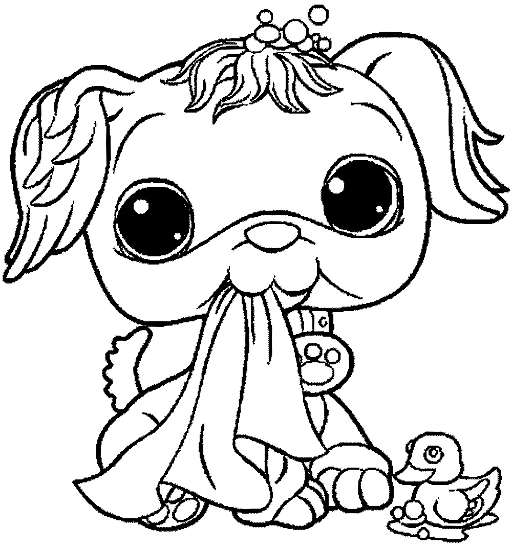 1000x1073 Littlest Pet Shop Cat Coloring Pages Free Coloring Book